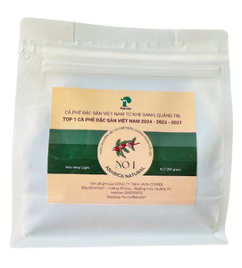 NO1 - Top 1 Cà phê đặc sản Việt Nam - PP chế biến Natural - Rang light